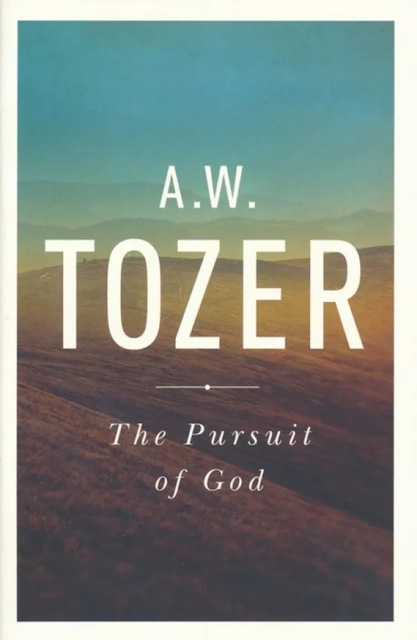 The Pursuit of God — one of Josh Edwards's favorites (reading)