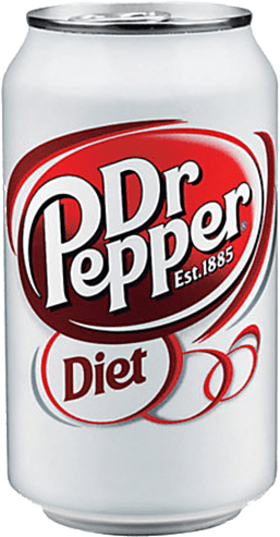 Diet Dr Pepper — one of Rachael Stanley's favorites (sipping)
