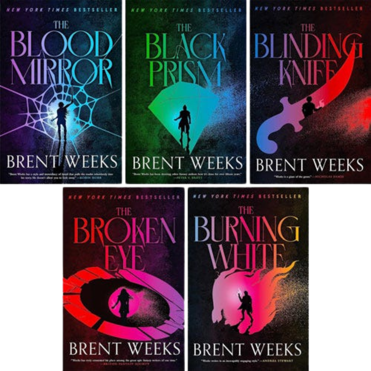Lightbringer series — one of Seth Cordle's favorites (reading)